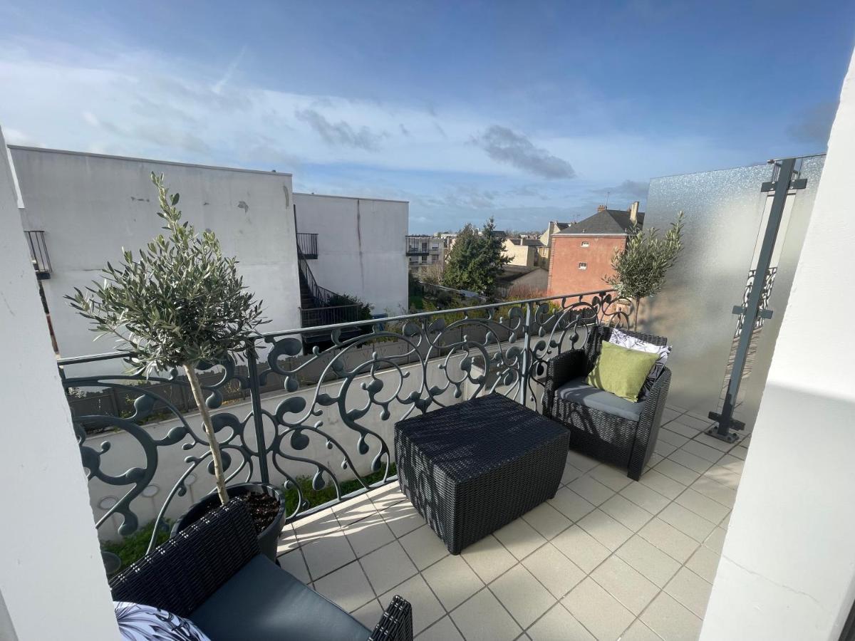 Alp Chartres - Grand Studio Avec Terrasse Et Parking Exterior photo